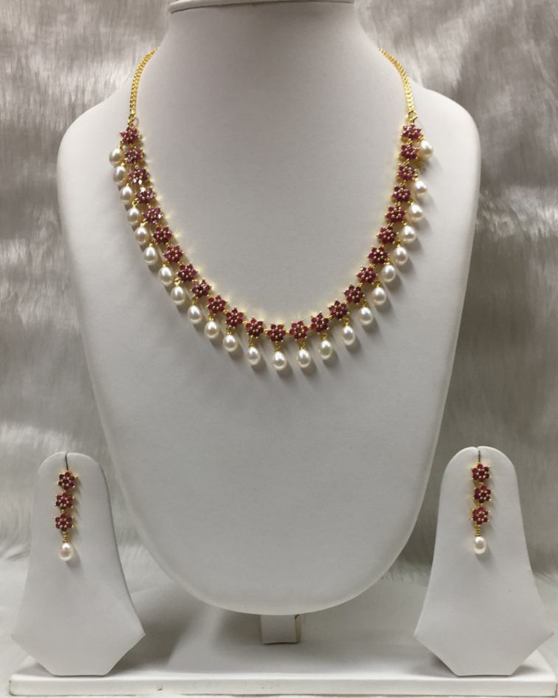 AMJ PEARLS DESIGNER JEWELLERY